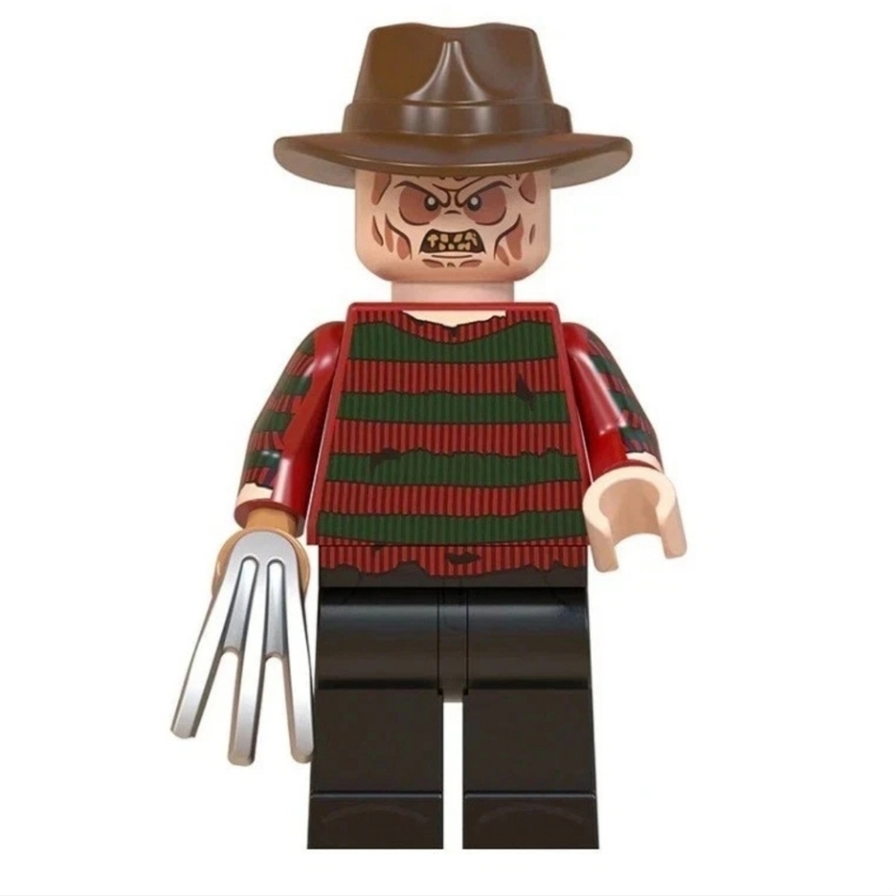FREDDY KRUEGER CUSTOM  MINIFIG MINI FIGURE Horror